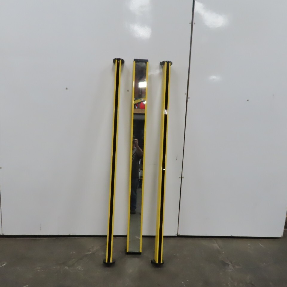 STI Optofence 4172BR & 4172BX 72" Light Curtain Set W/Mirror