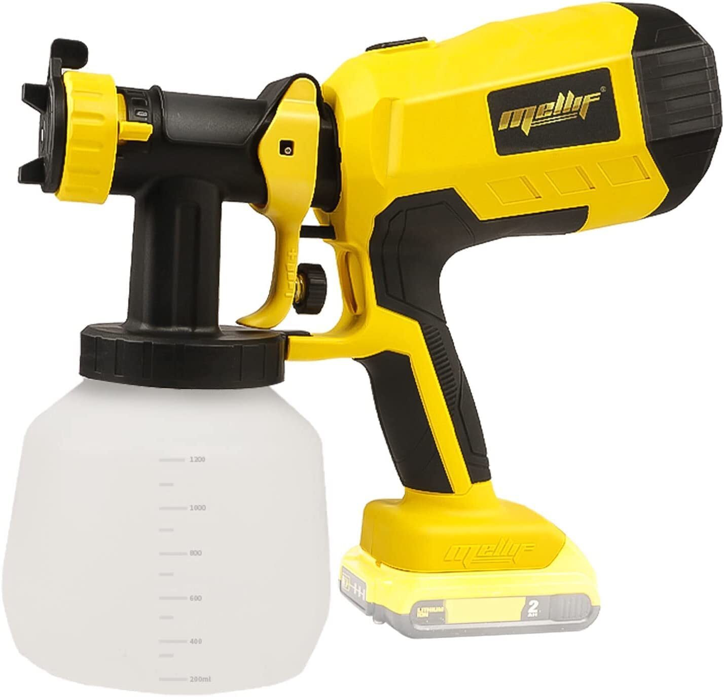 Mellif Cordless Paint Sprayer FOR Dewalt 20V Battery Motor Bare Tool
