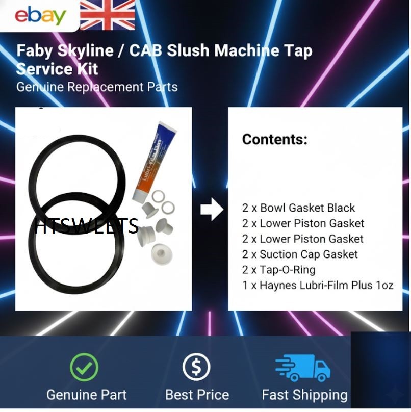 Slush Machine Twin service kit CAB Faby Skyline Eskimo Joe Sir Lush
