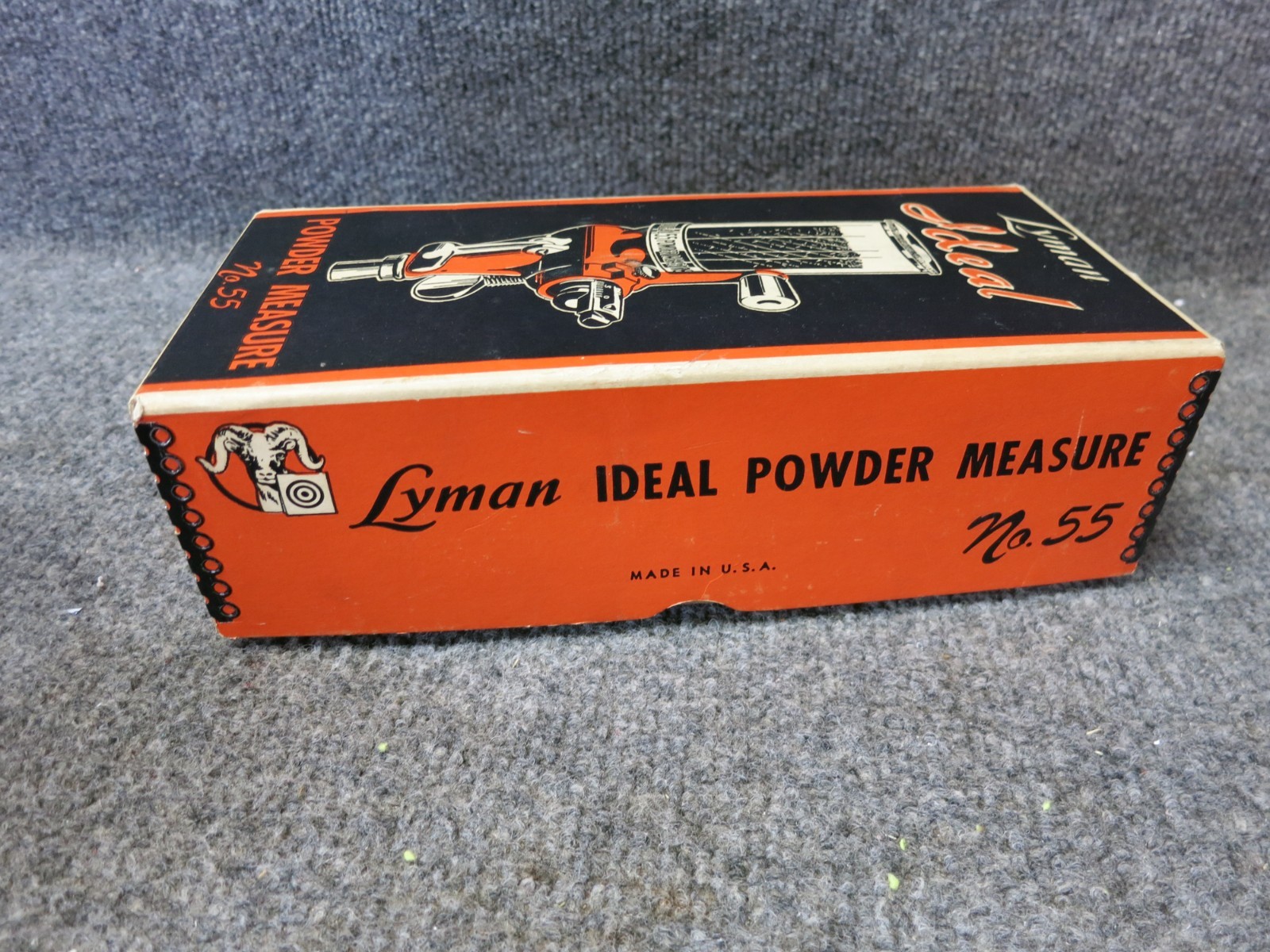 LYMAN IDEAL, NO 55 POWDER MEASURE, VERY GOOD NEAR MINT CONDITION.