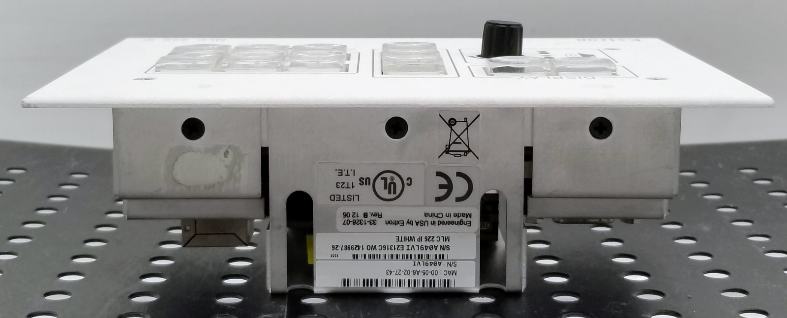 Extron MLC 226 IP MediaLink Controller Enhanced Control Panel (White)