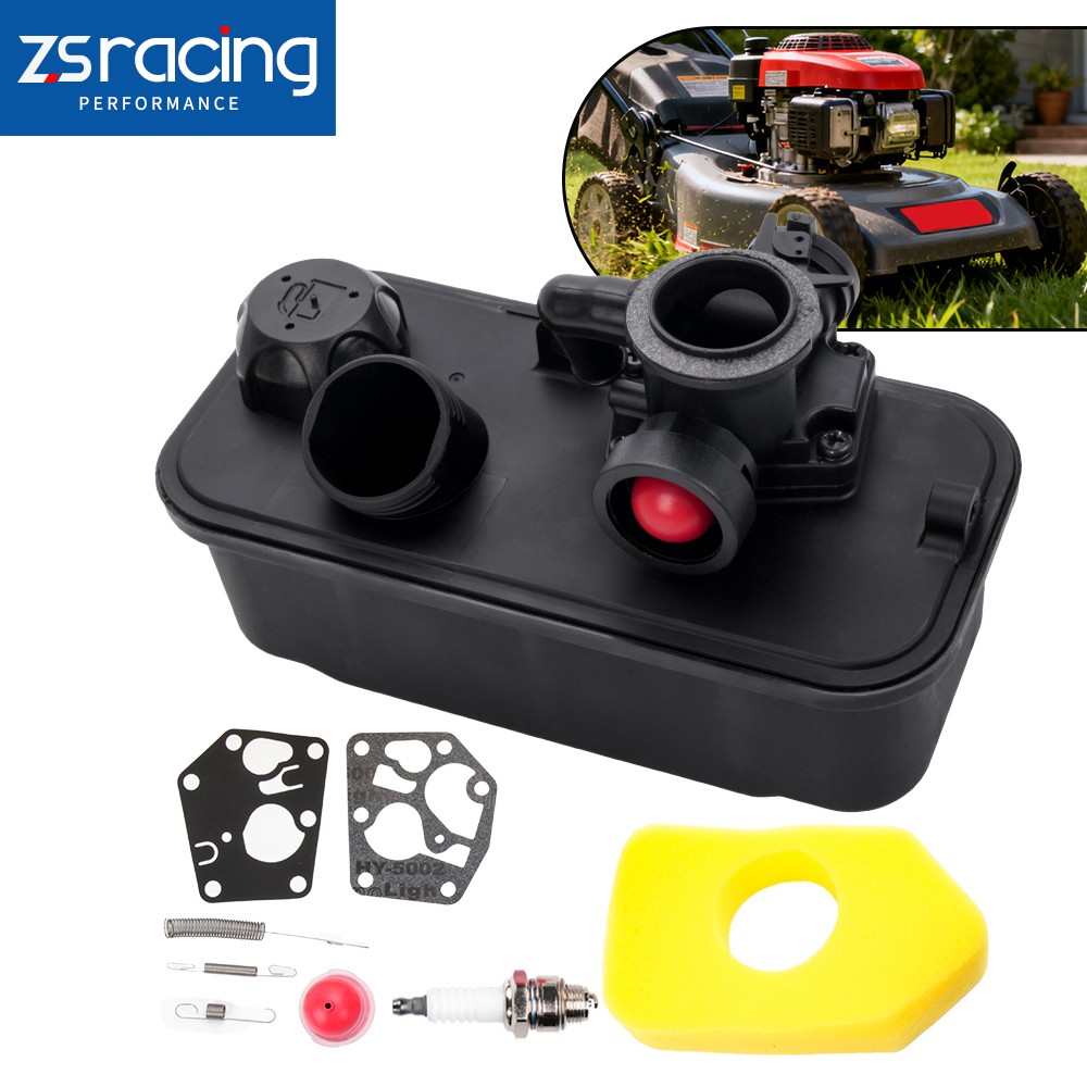 Carburetor with 494406 Fuel Gas Tank For Briggs Stratton 494406 498809 498809A