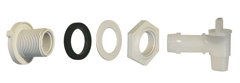 Rubbermaid 2624-L3 GreensKeeper Replacement Faucet & Fittings For 2624,2636,3523