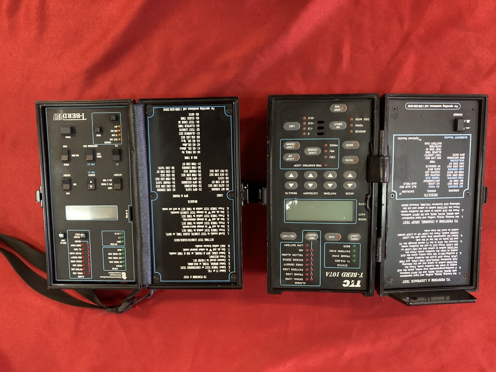 TTC Acterna T-Berd 107A/107 T Carrier Analyzer Bundle(Untested)