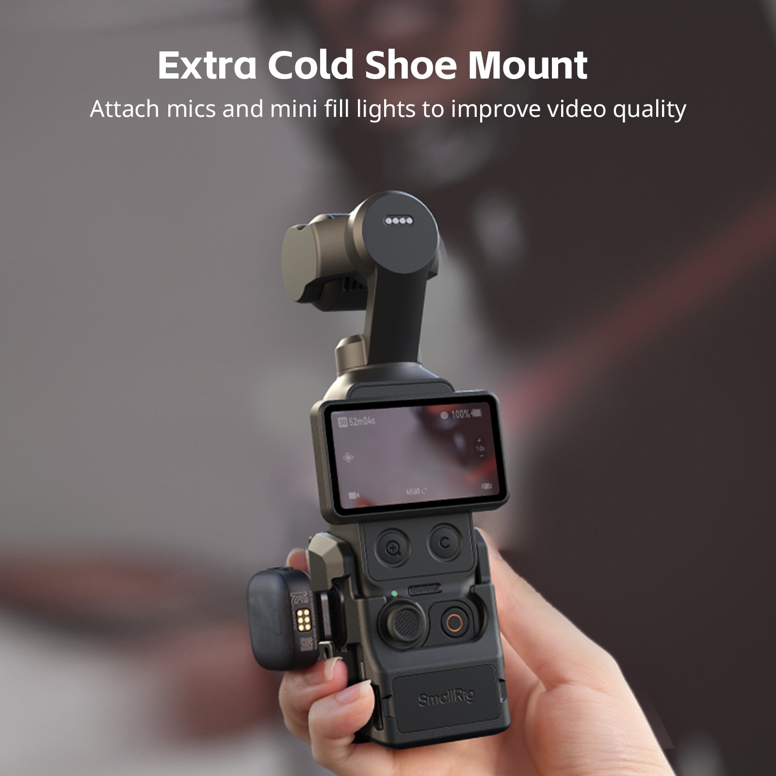 SmallRig Cage for DJI Osmo Pocket 4P / 4 / 3 and Xtra Muse (Basic Edition) 6002