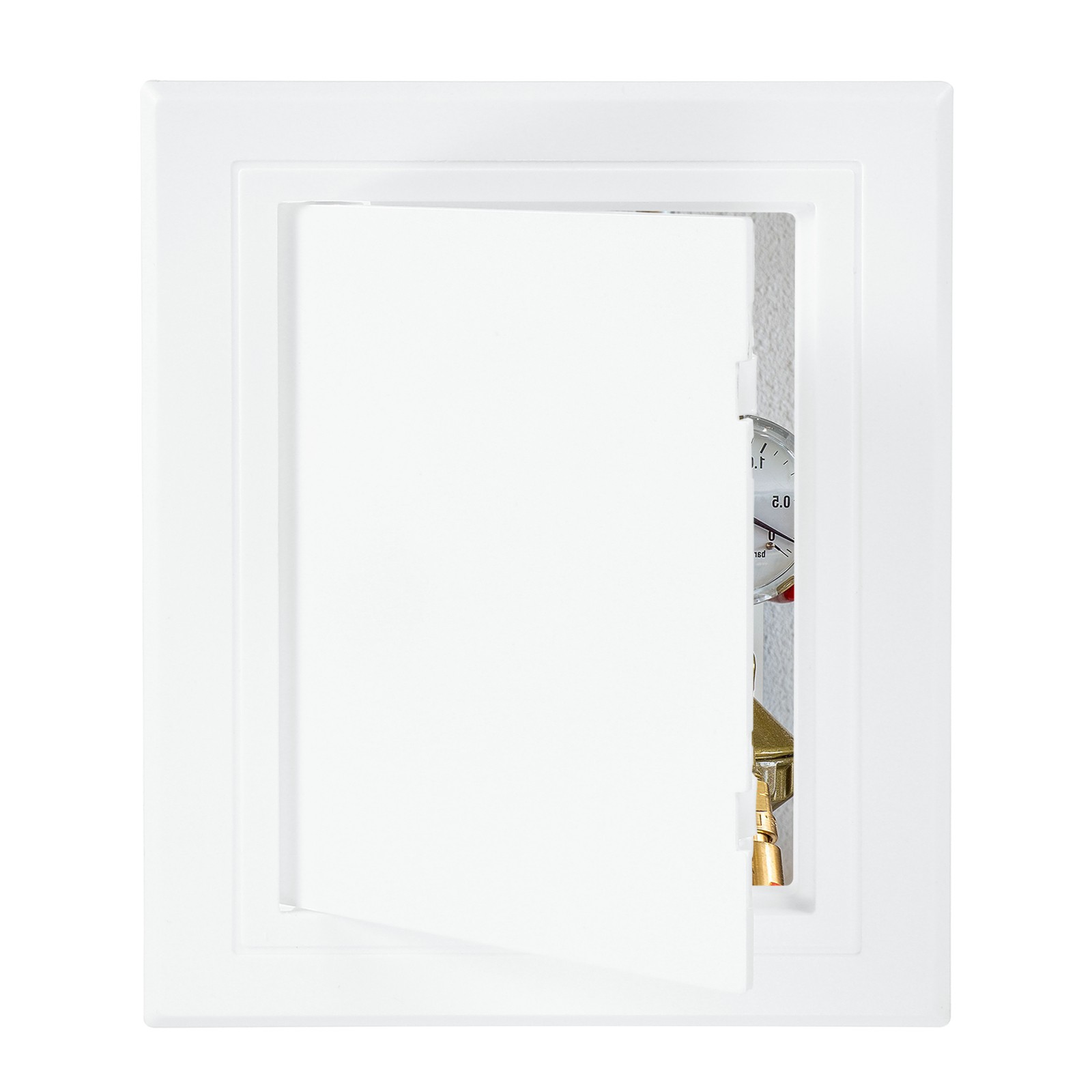 4.8x6 Inch Access Panel for Drywall and Ceiling, ABS Plastic Material (White)