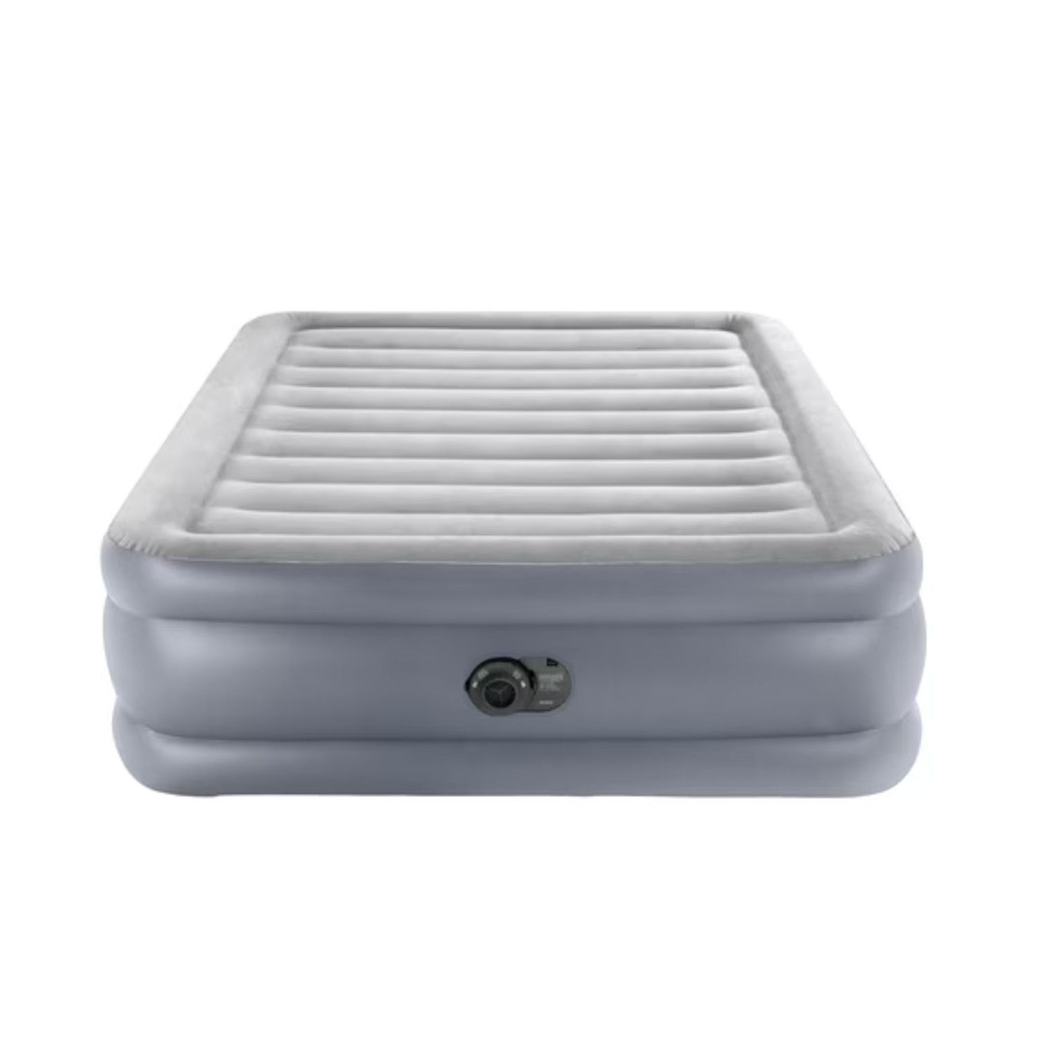 Intex 20" Queen Dura-Beam Deluxe Raised Air Bed Mattress with Built-in Pump