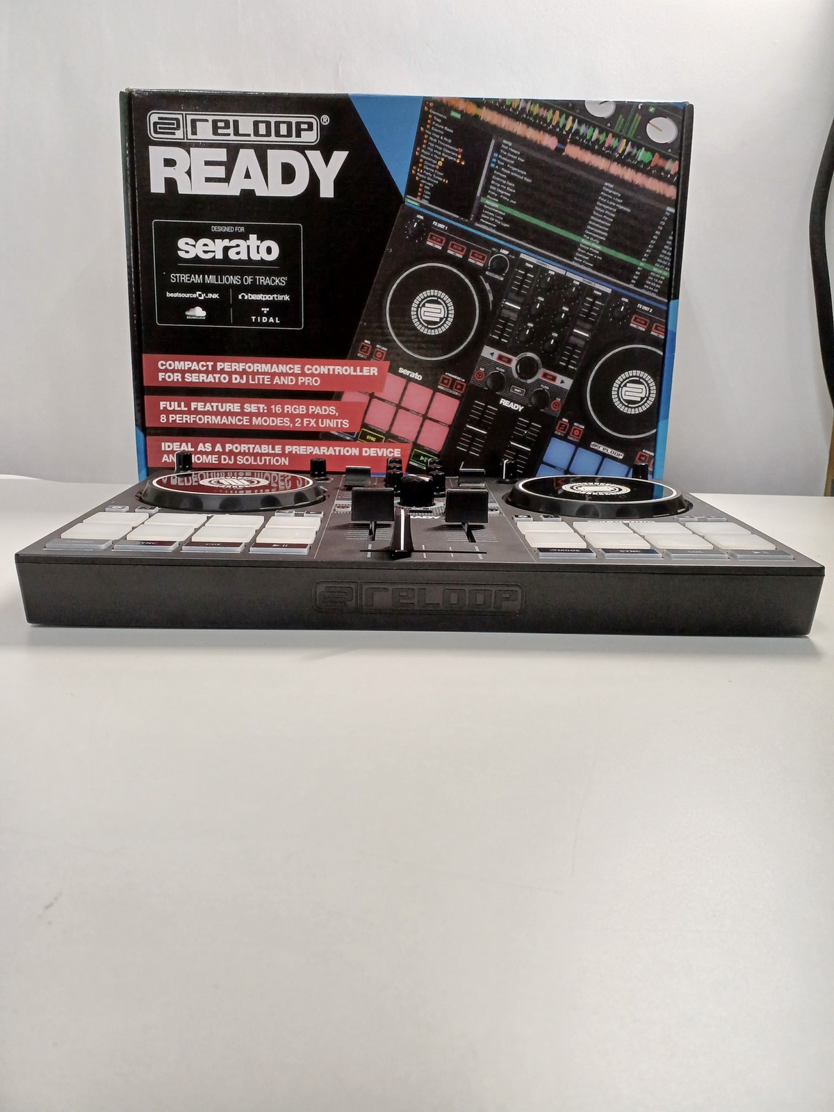 Reloop Ready Portable Performance DJ Controller For Serato Used Tested