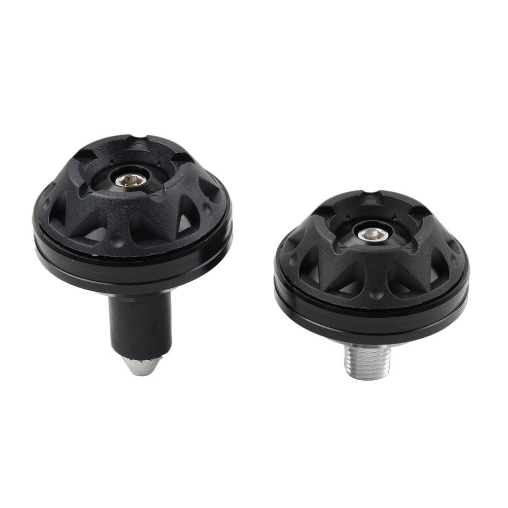 Black Front Fork Frame Slider Wheel Crash Drop Protection for Yamaha TMAX530