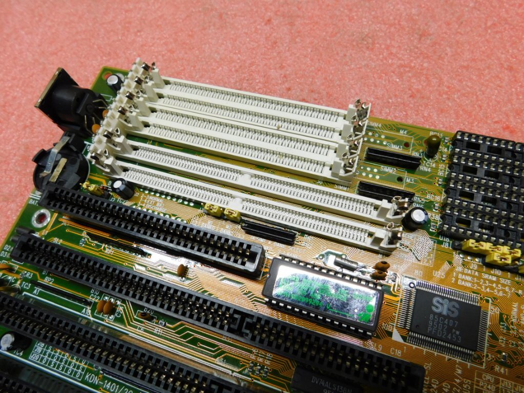 Vintage Socket 2 Motherboard -- KDN-1401/2C -- MX8315