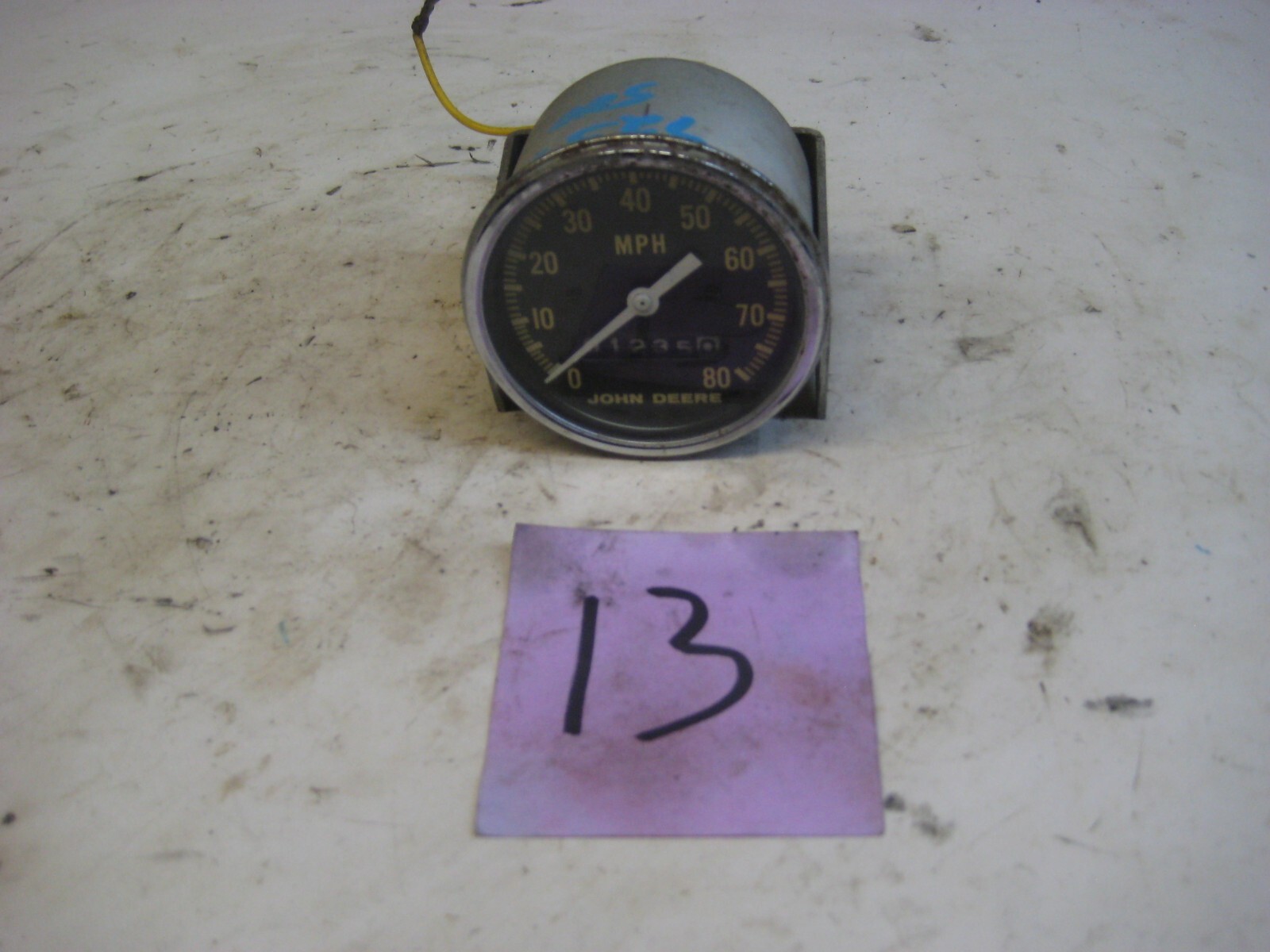 1972 John Deere 500 Snowmobile Speedometer