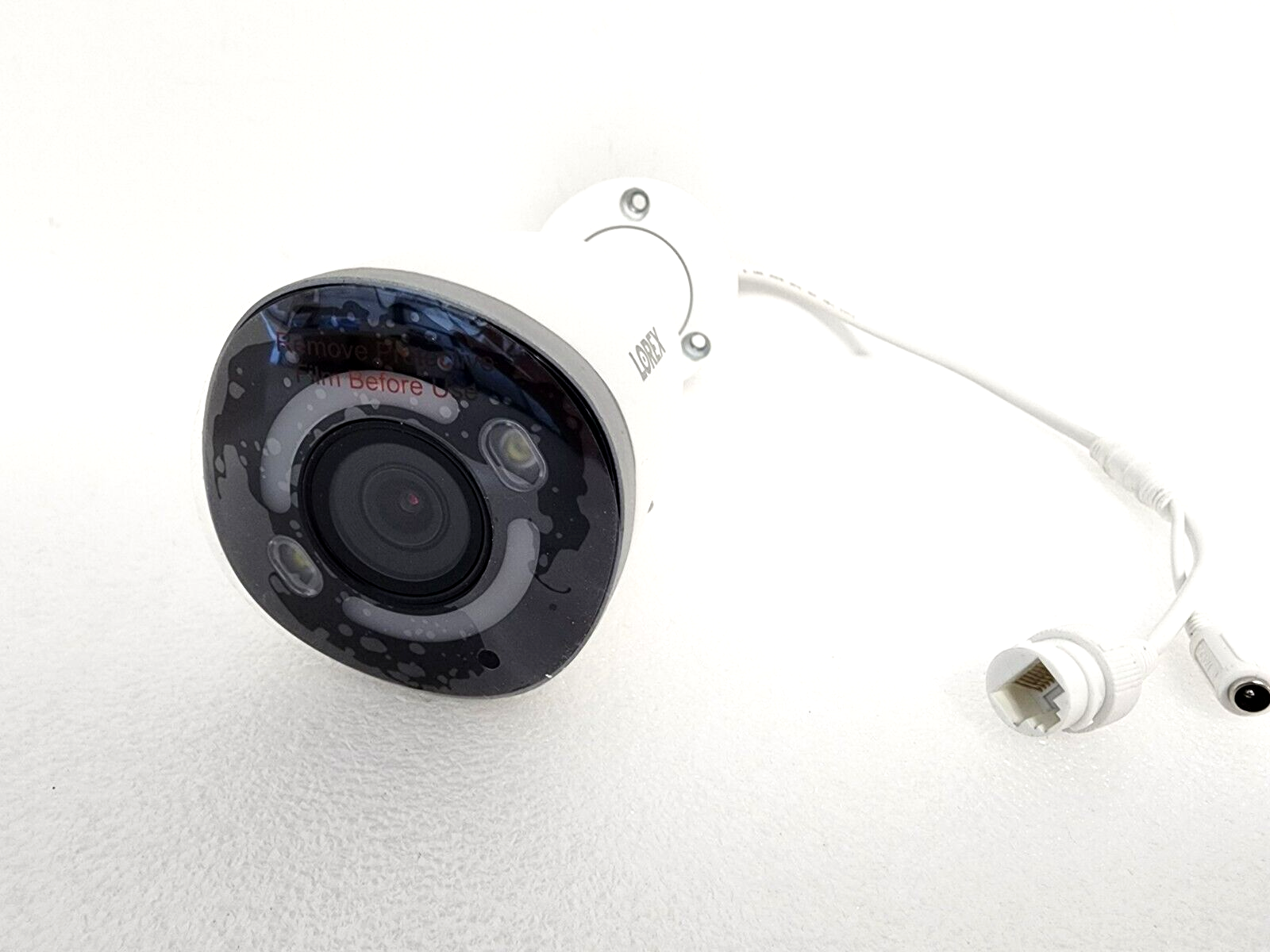Lorex 4K Ultra HD Smart Deterrence IP Camera w/Smart Security Lighting E895AB