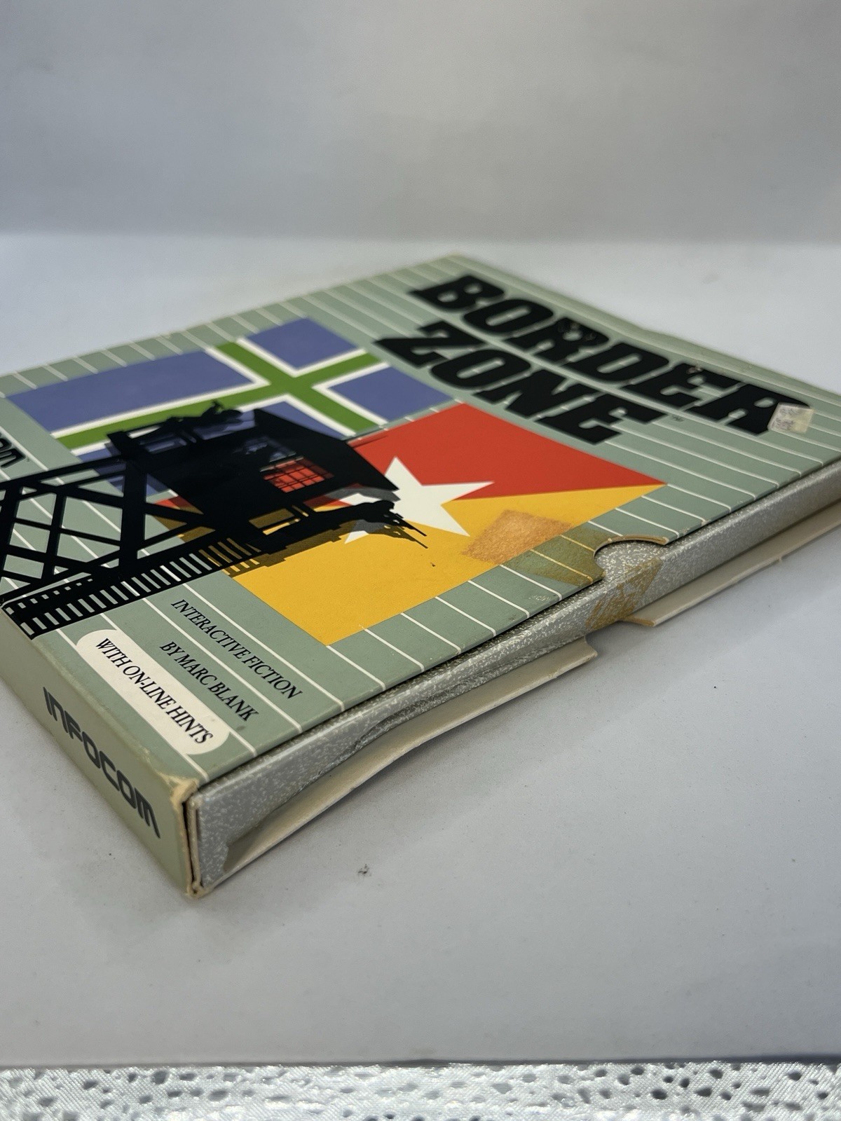 Vintage Border Zone Infocom Apple II Complete Box Set Big Box Untested