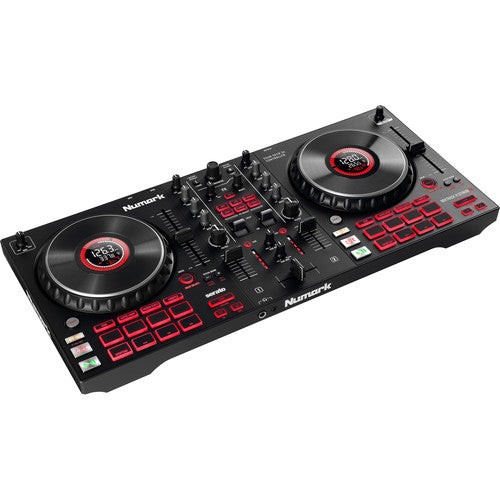 Numark Mixtrack Platinum FX 4-Deck Serato DJ Controller with Jog Wheel Displays