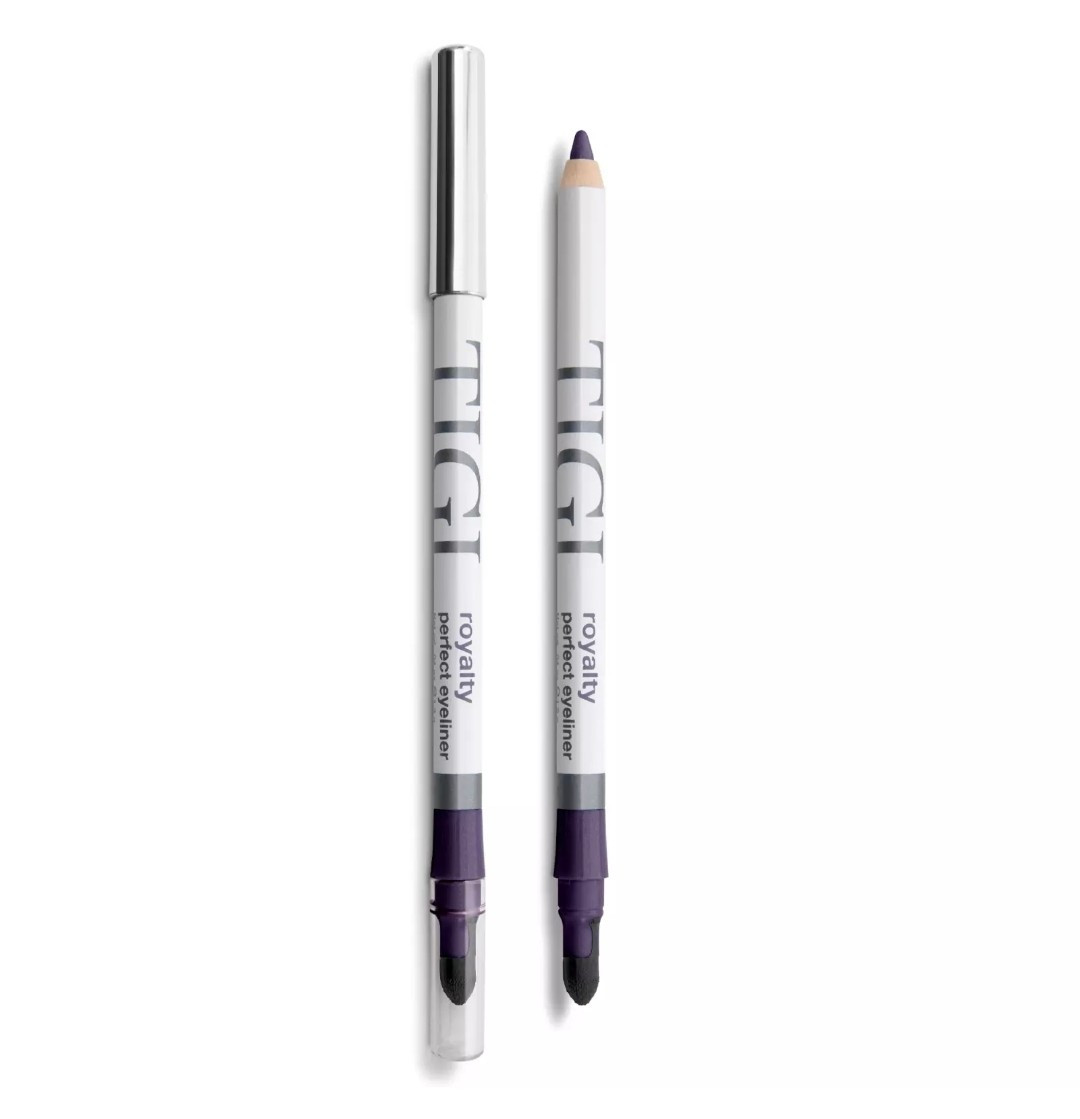 2 TIGI Cosmetics Perfect Eyeliner, Royalty 0.04 Ounce Ea Dual End Navy/ Purple