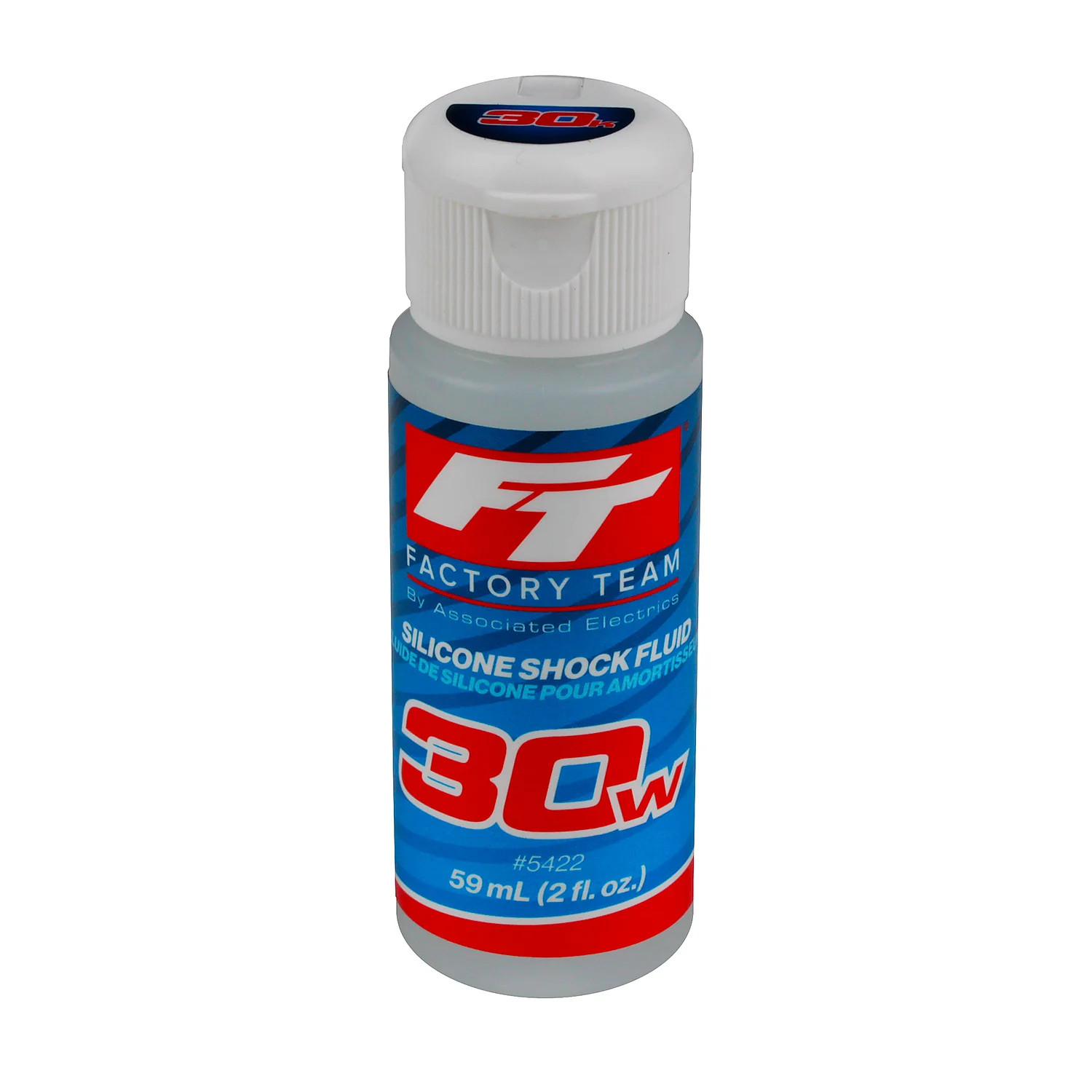 Factory Team Associated Silicone Shock Fluid Oil 30WT 350cSt #5422 2 fl.oz. 59mL