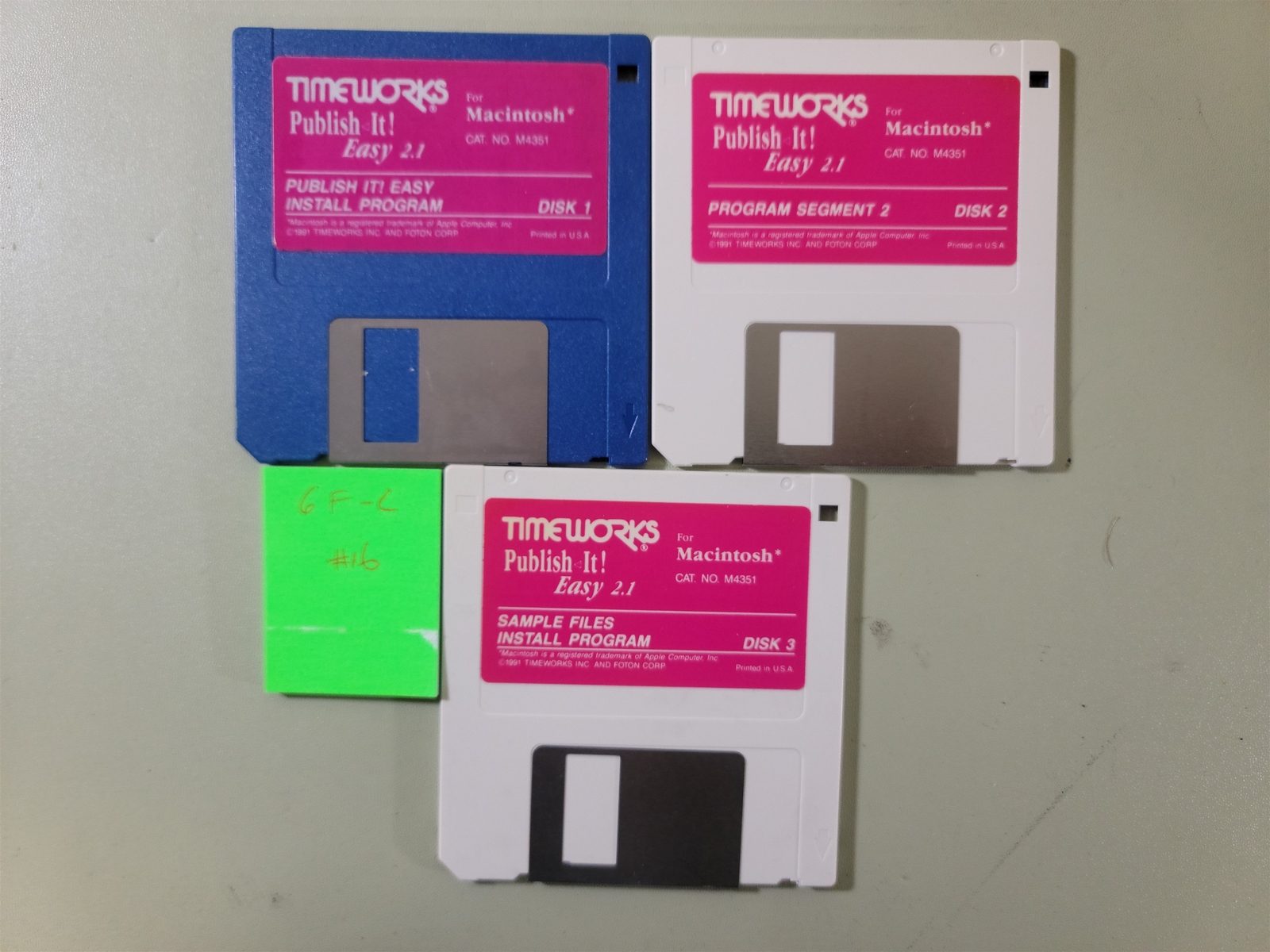 Timeworks Publish It ! Easy Version 2.1 for Macintosh