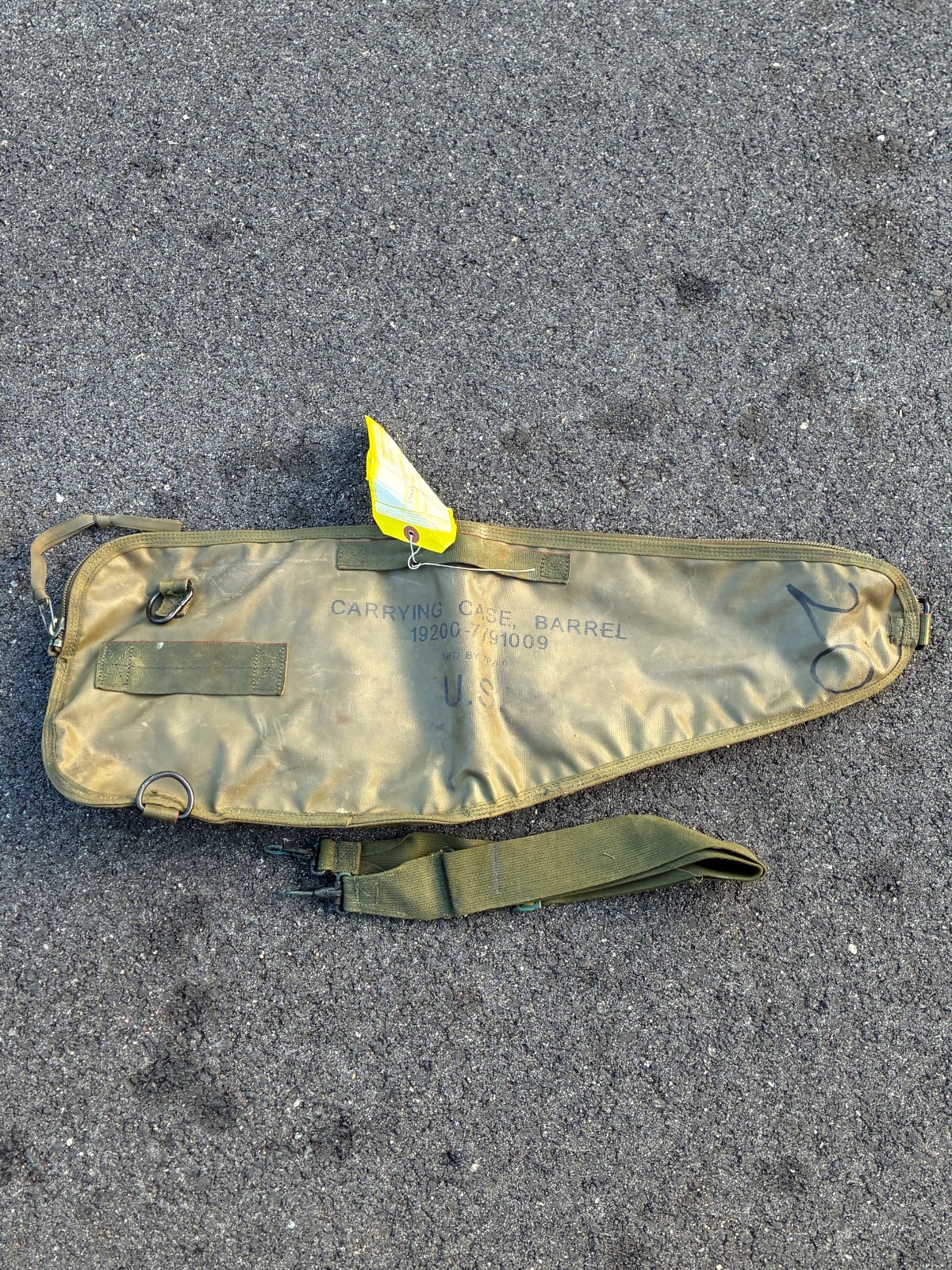 M60 Spare Barrel Carrying Case 19200-7791009
