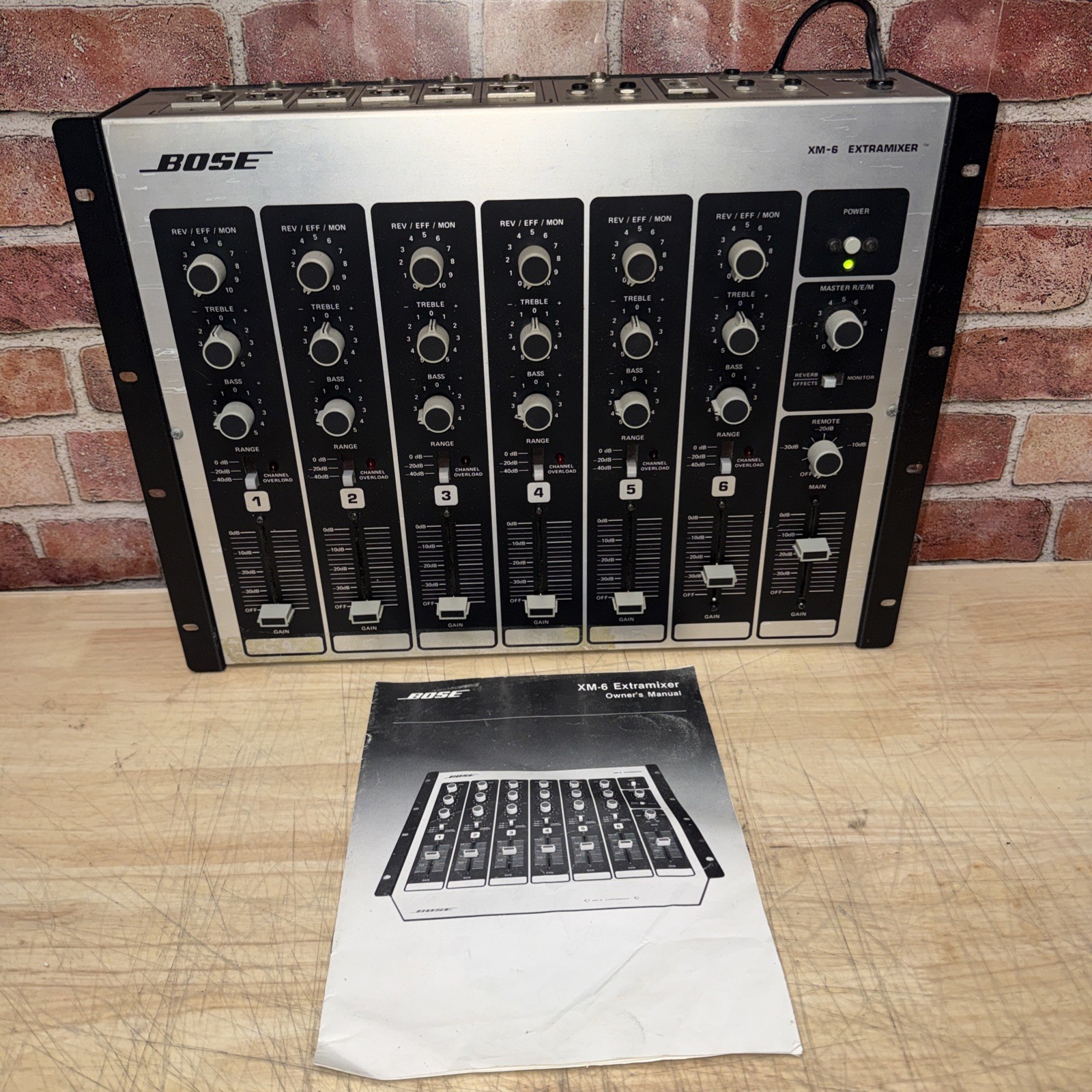 Bose xm-6 extramixer