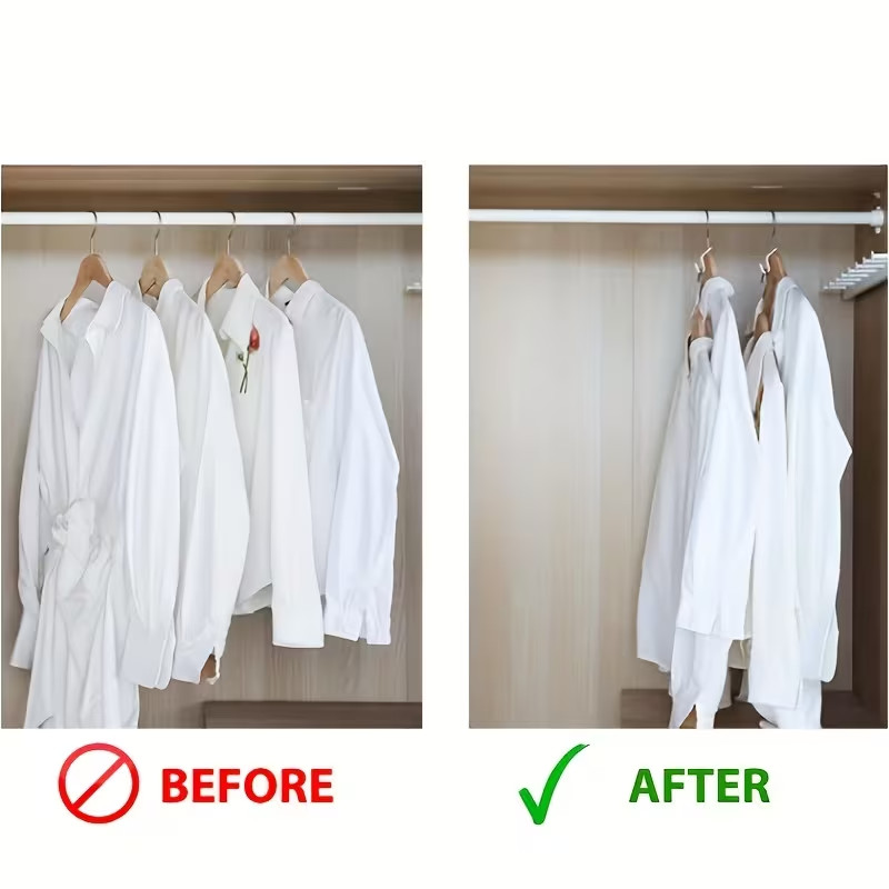 Magic Hanger Connector Hooks Multi-functional Closet Space Saving Clothes Hooks