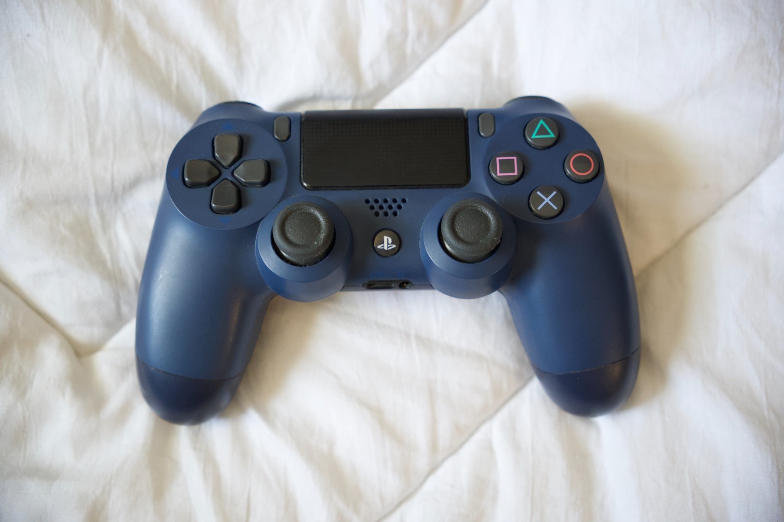 Playstation 4 DualShock 4 Wireless Controller Midnight Blue - TESTED WORKING