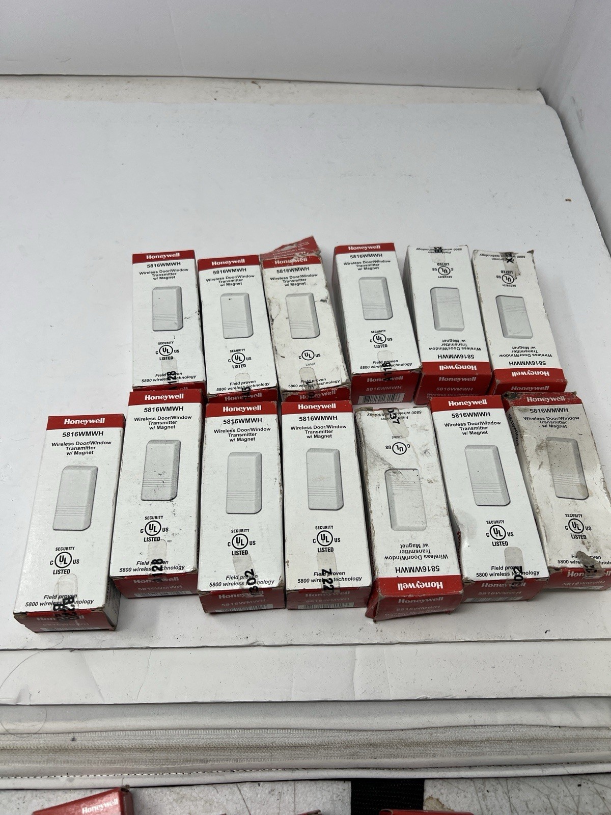 Honeywell 5816WMWH, Sensor Door/Window Transmitter, New No Box, *Lot Of 13