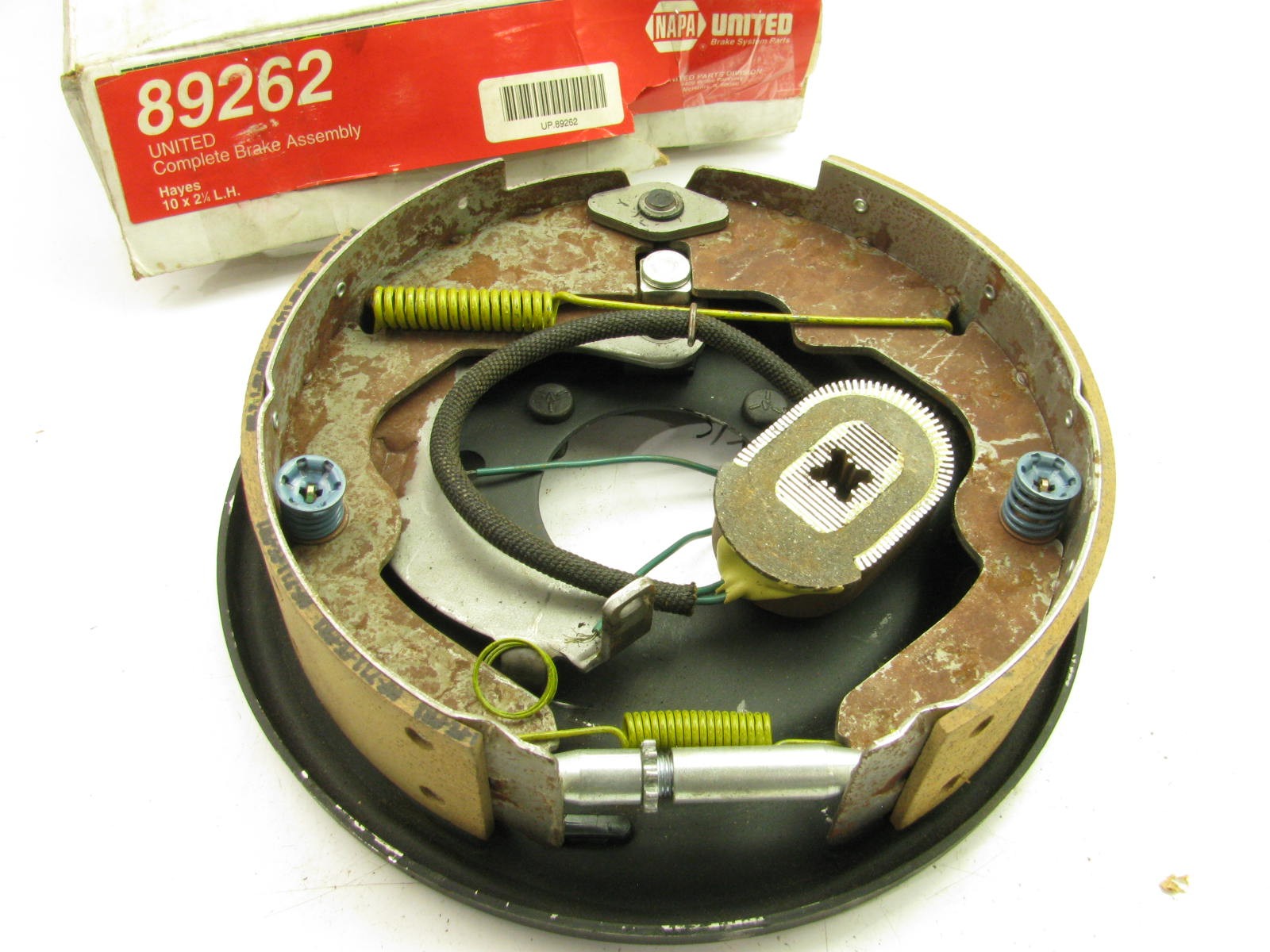 Napa 89262 Trailer Electric Brake LEFT Assembly 10"X2-1/4" Hayes