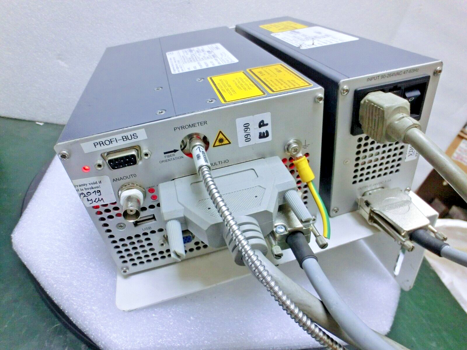 DR. MERGENTHALER LPC03-1C0326 LASCON Processor Controller,LPS75-24 PS,Ger+9056