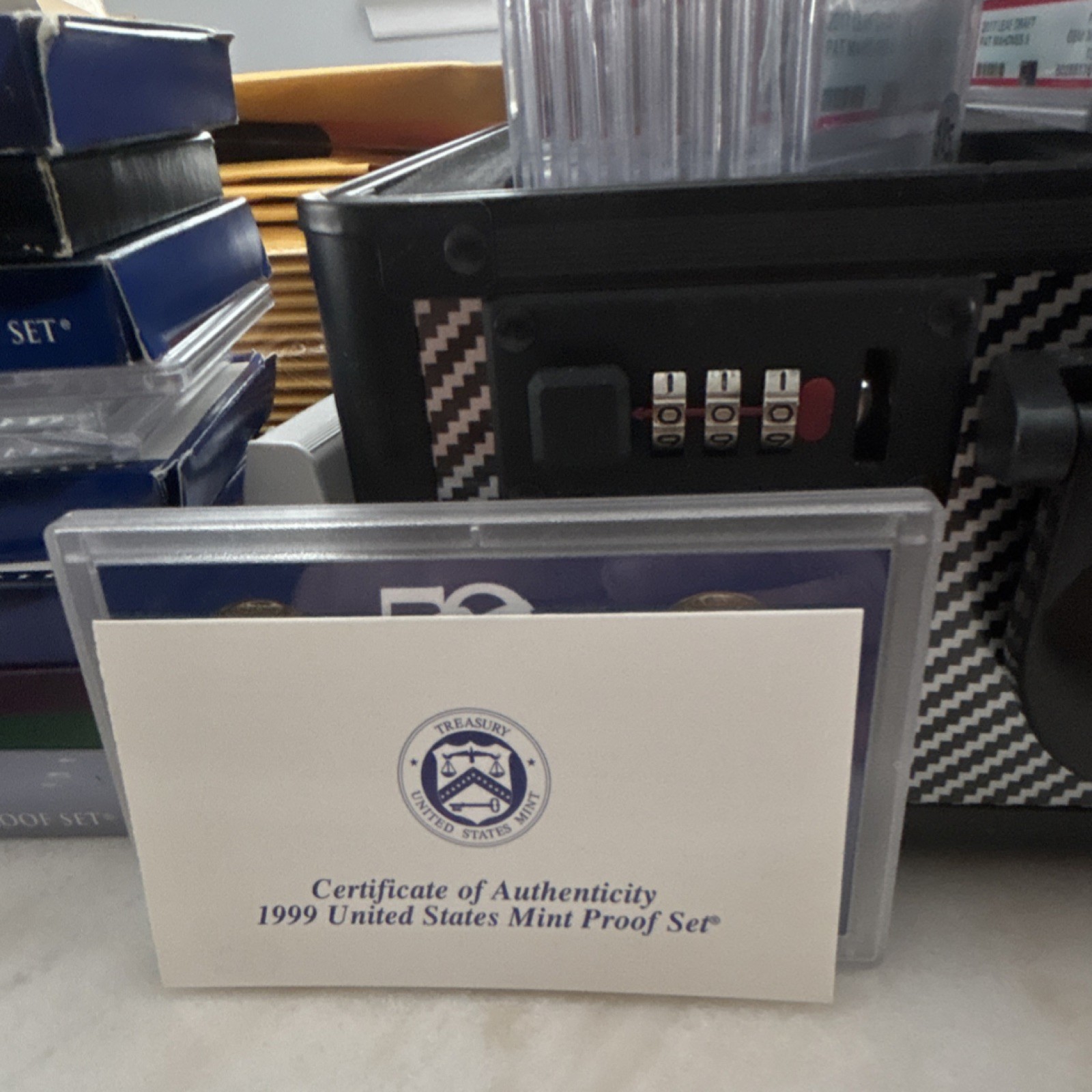 United States Proof Set 1999 U.S. Mint Uncirculated Proof 50 State Quarters