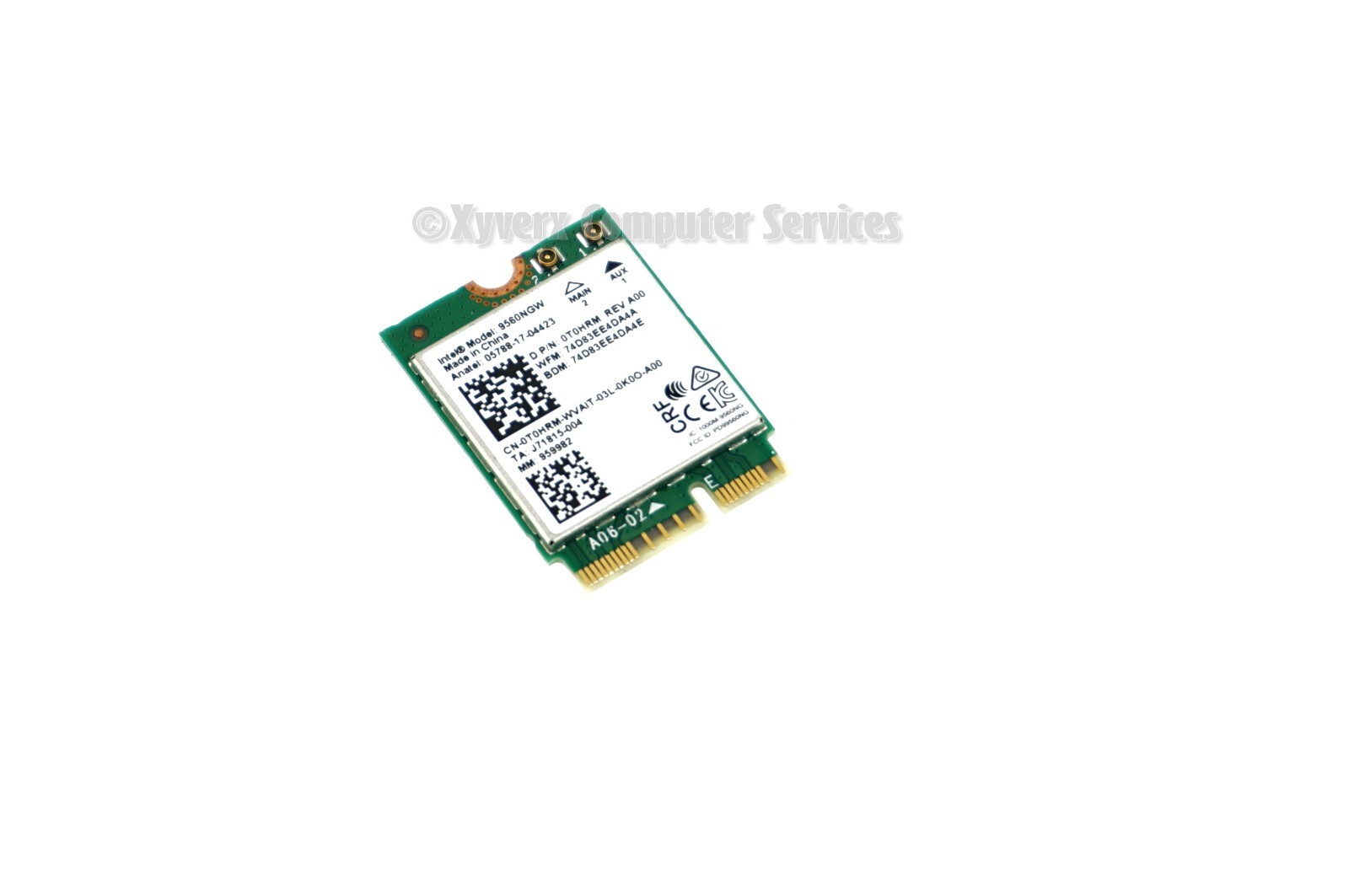 T0HRM 9560NGW GENUINE DELL WIRELESS CARD LATITUDE 5400 P98G (CB77-70)