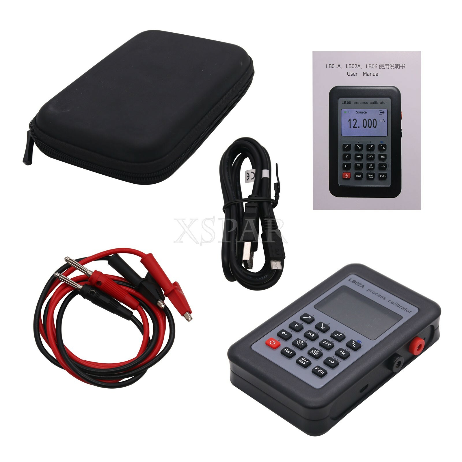 LB02A Multifunction Process Calibrator for Frequency RTD TC mV mA Calibration*