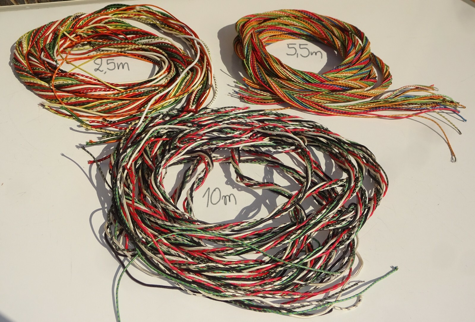 Vintage Cloth Wire--Mix Lot