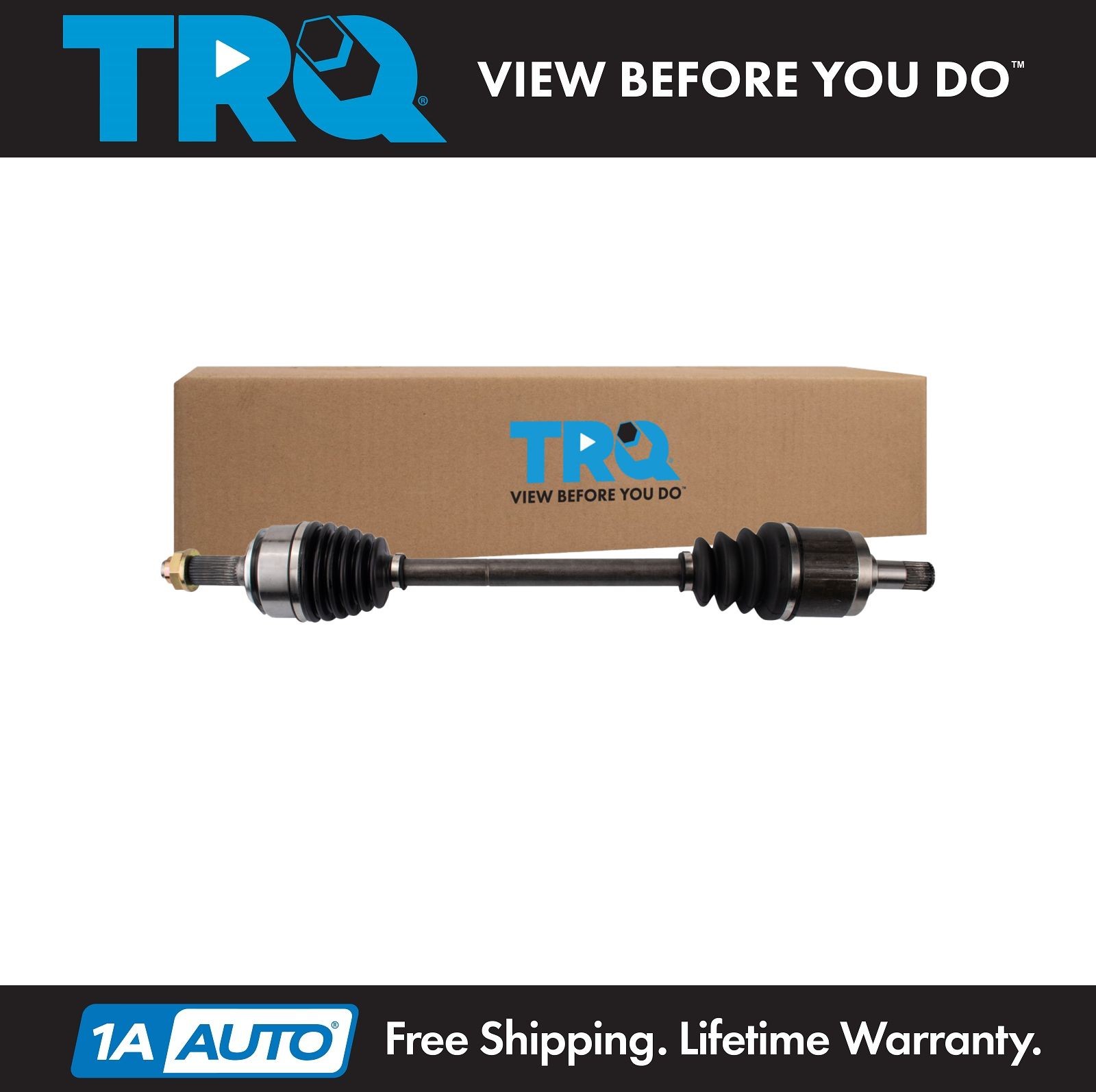 TRQ Front Left CV Axle Shaft For 2016-2021 Honda Civic