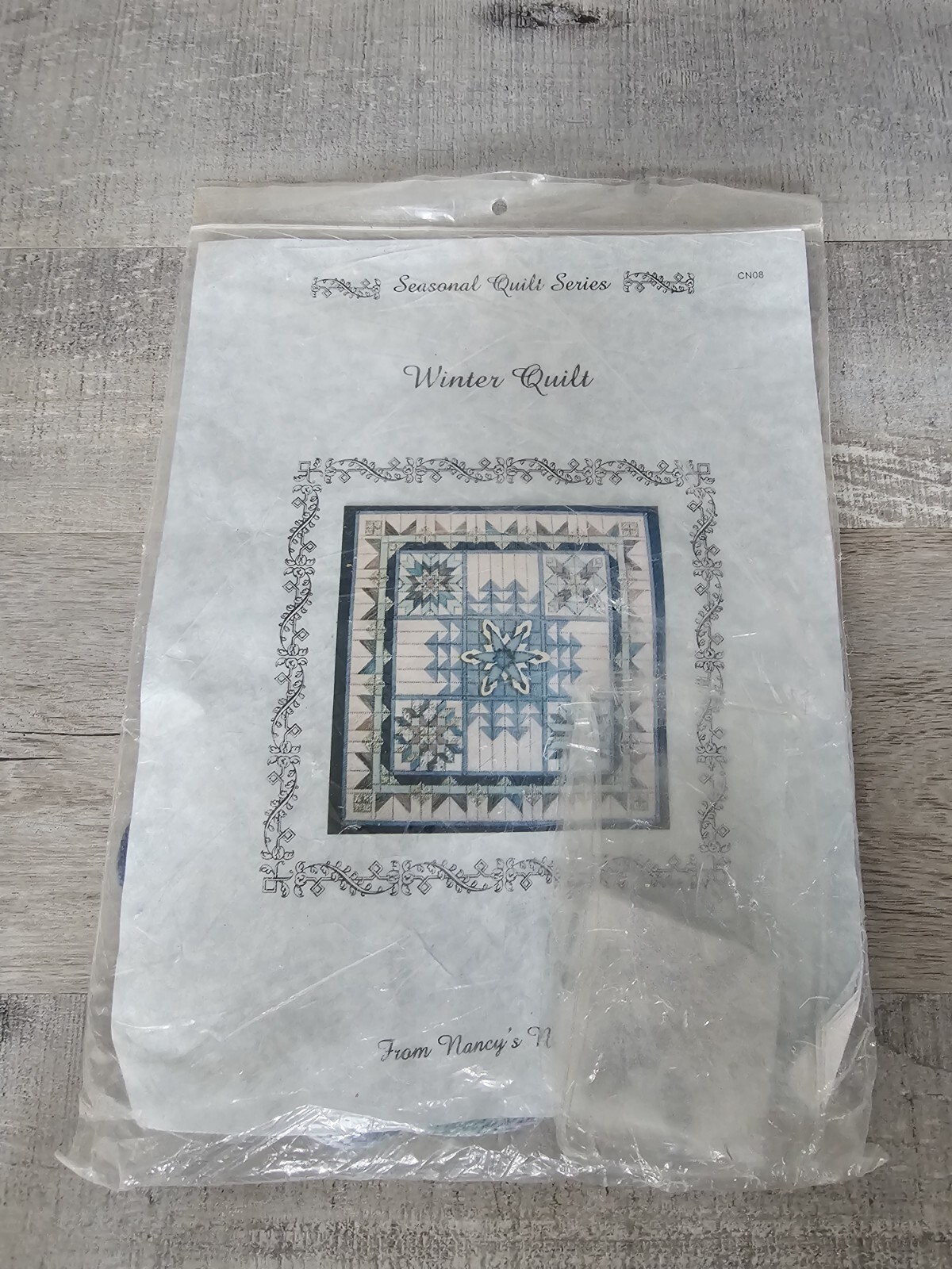 Nancy Needle Hearts And Flowers Quilt Needlepoint Kit + Floral Quilt 242d