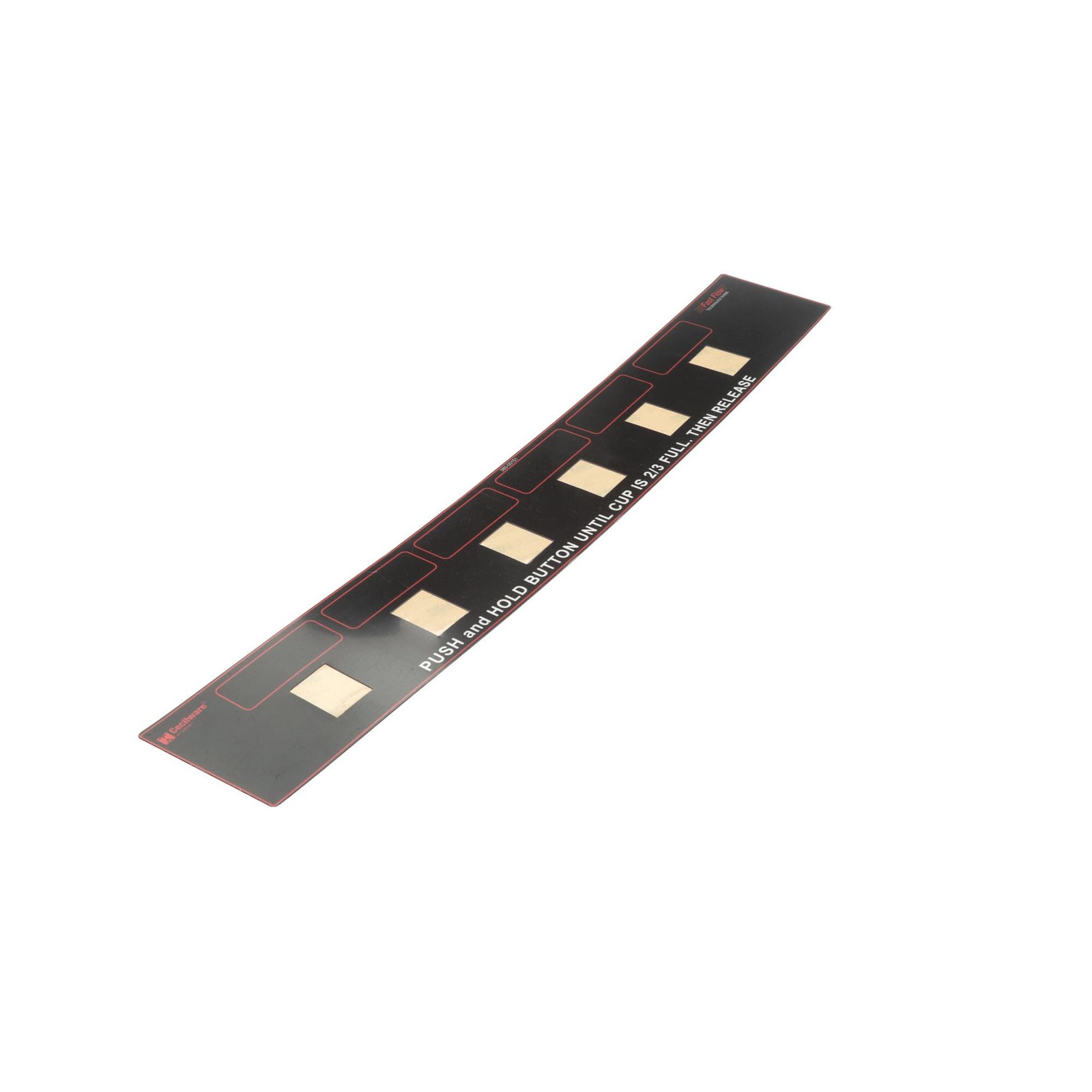Grindmaster Cecilware Label Sw Panel Gb6Mp 380-00151 - Genuine OEM Replacement