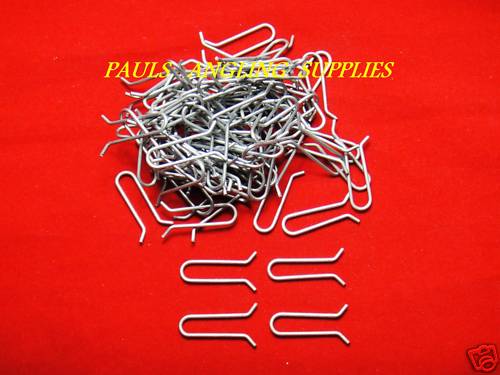 100 Sea Fishing Quick Drop Lead Weight Mould Clip Loops
