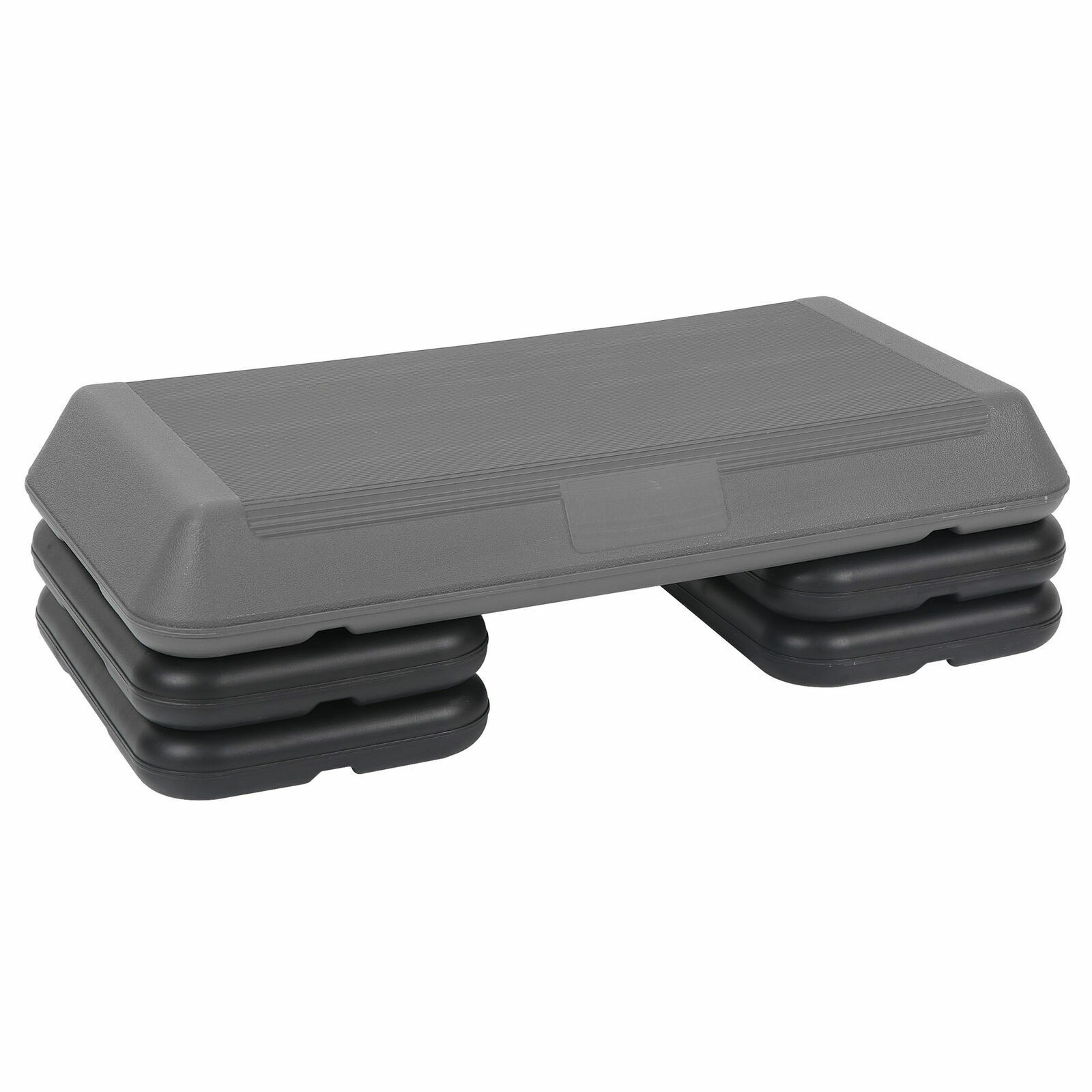28" Exercise Workout Aerobic Step Adjustable Stepper with 3 Level Risers Home