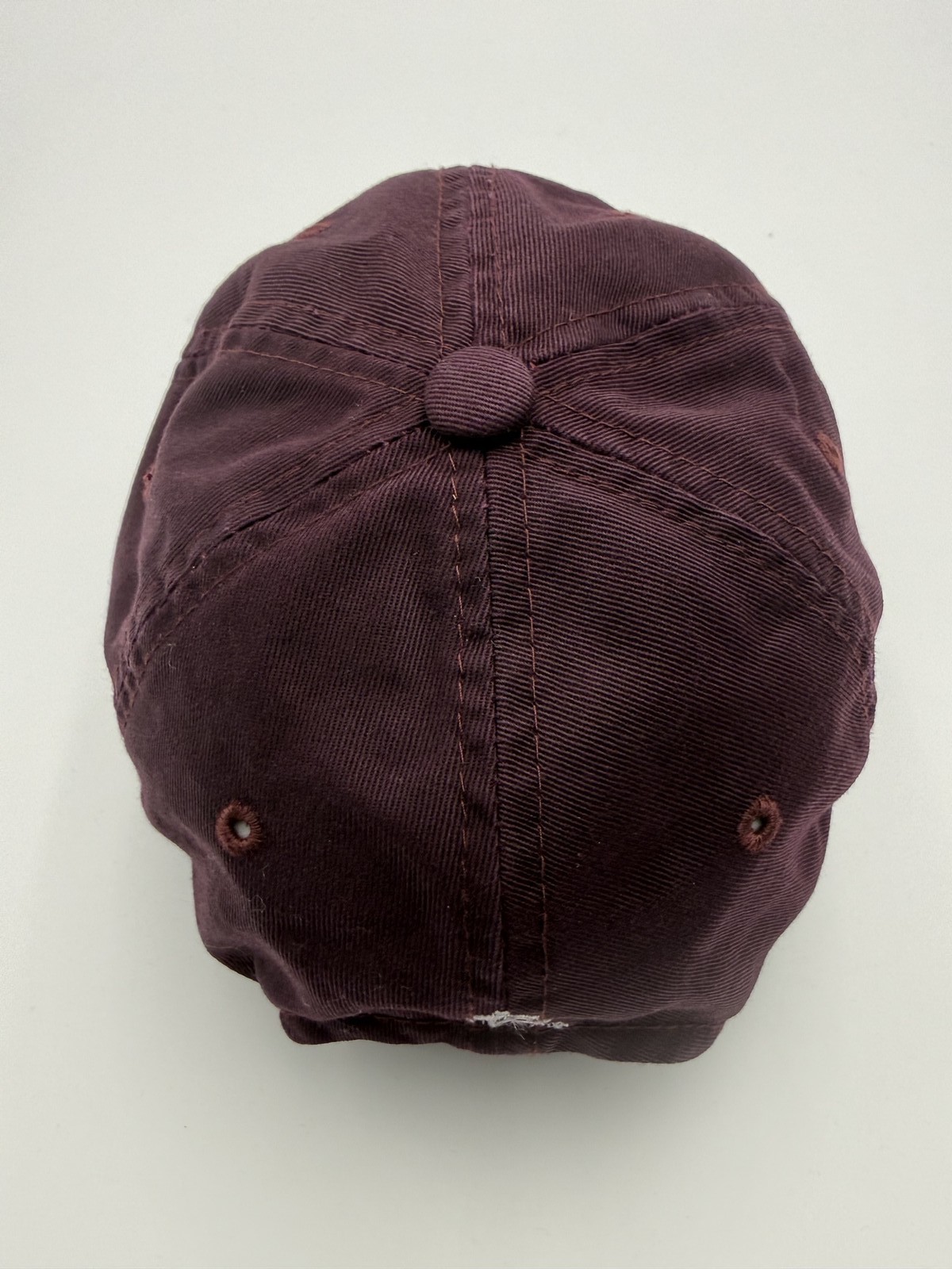 Zephyr NCAA Sun Devils Baseball Cap Adjustable Maroon Embroidered Logo