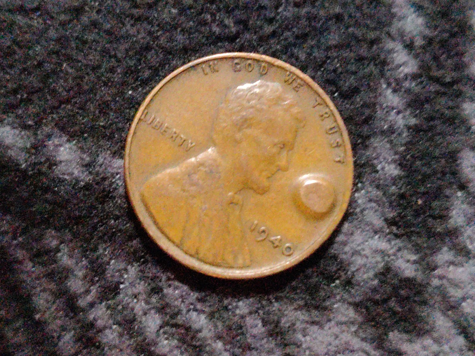 1940 No Mint Mark Lincoln Wheat Penny