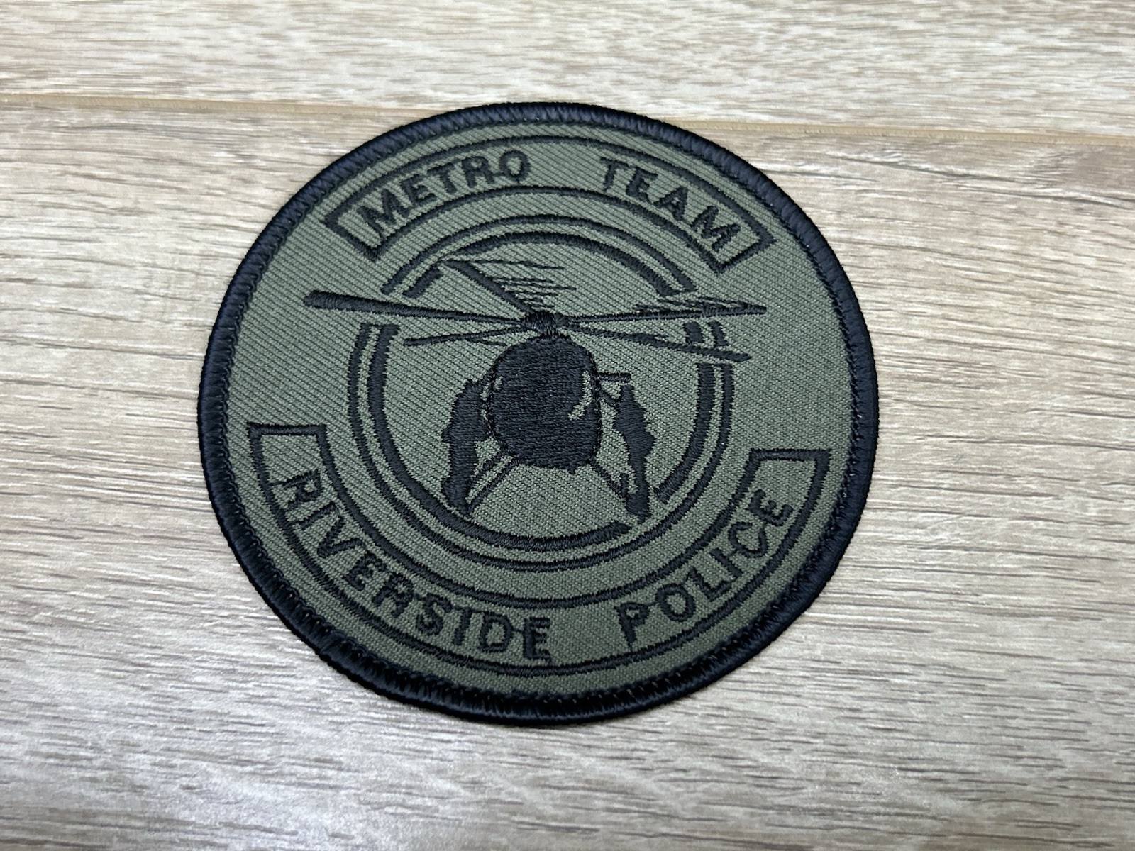 Riverside California CA Metro Team Police Department Dept Patch