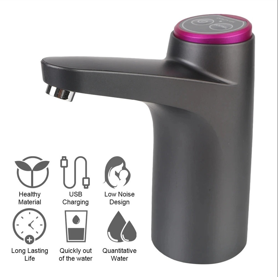 Water Bottle Electric Automatic Switch Pump Universal Jug Dispenser 5 Gallon USB