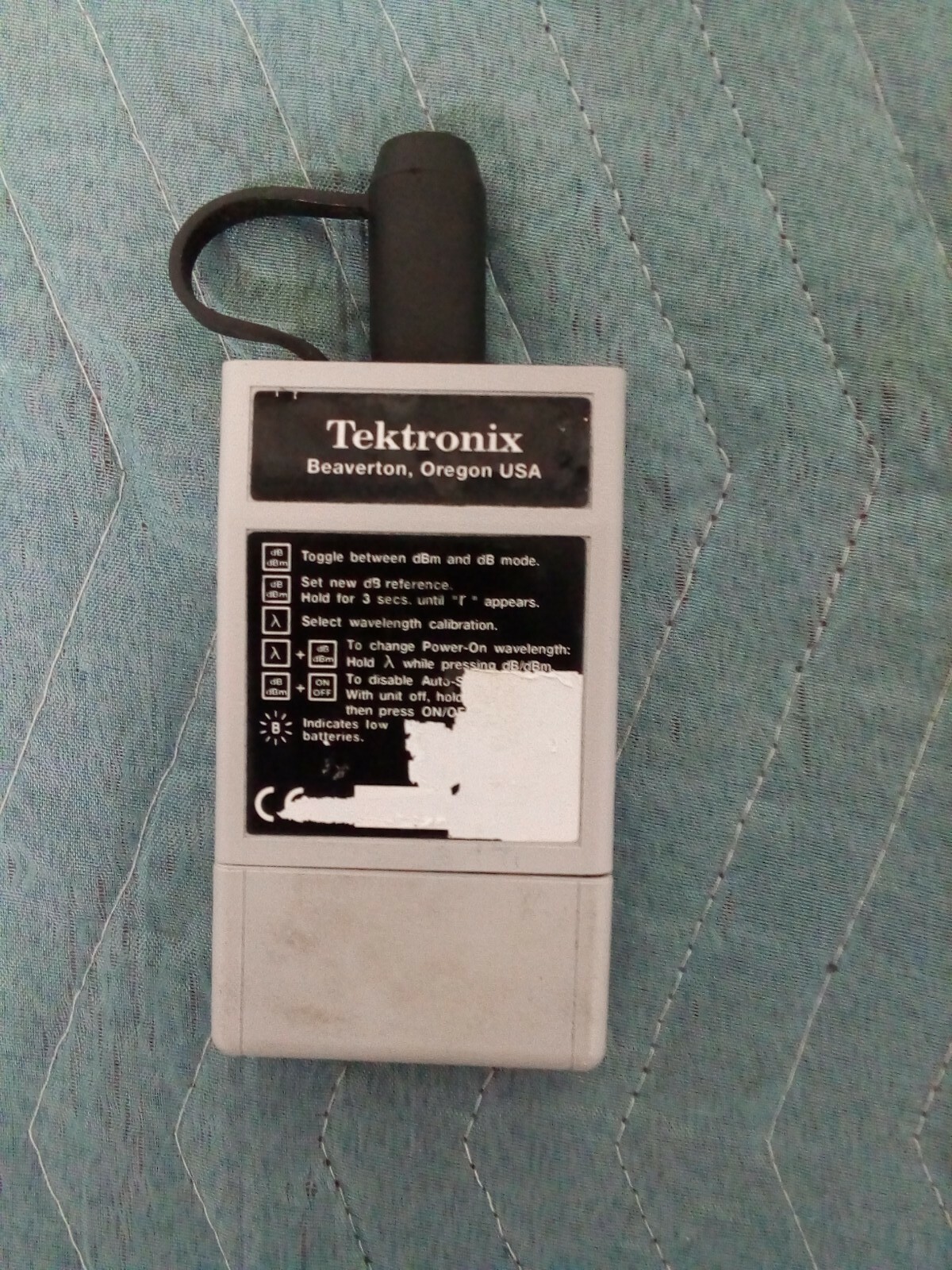 *Lot of 2* Tektronix TEKTOP200 Power Meter & TEKTOP140 Laser Source