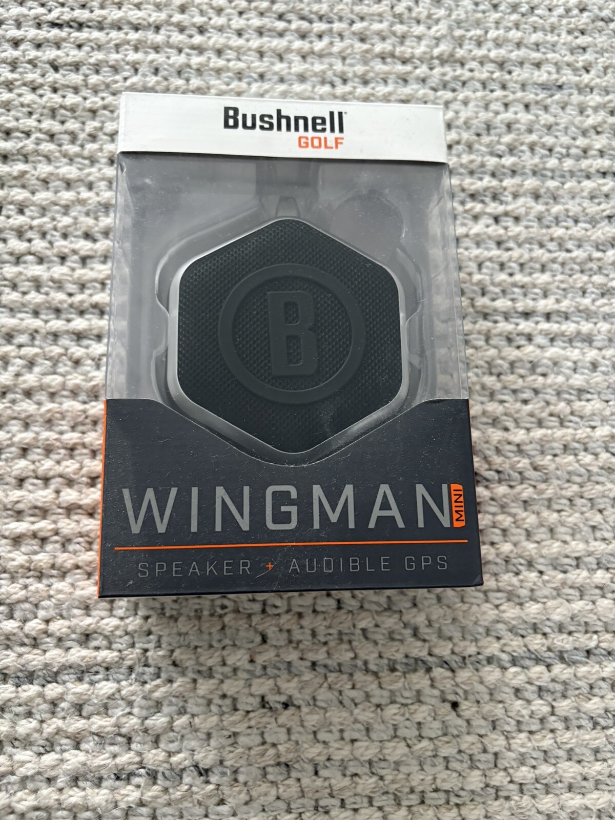 Brand New 2023 Bushnell Golf Wingman Mini Speaker Audible GPs