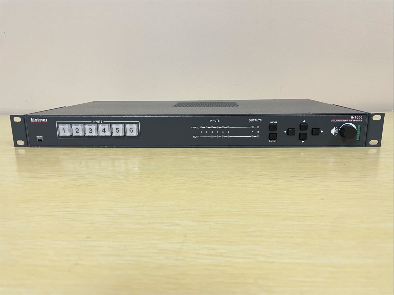 Extron 6-Input Scaling Presentation Switcher IN1606