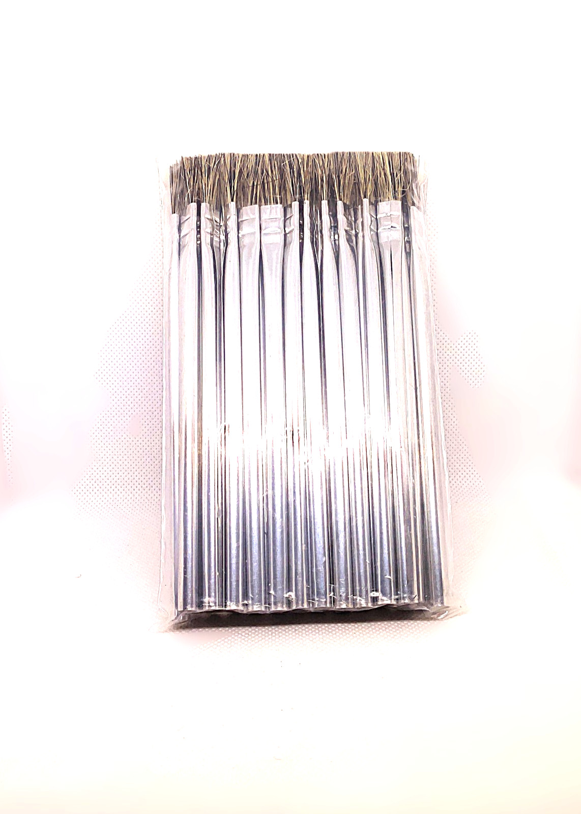36 Acid Shop Brushes – 6" Metal Tubular Handle, Set of New Industrial-Grade
