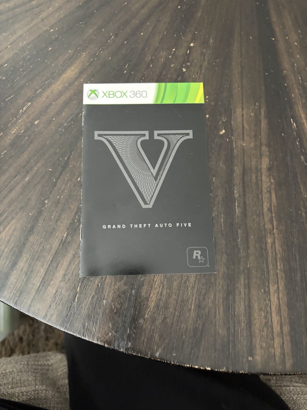 XBOX 360 Manual Only Grand Theft Auto V