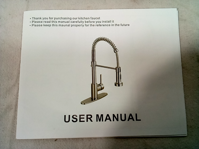 Model CFTL-2011-DP faucet