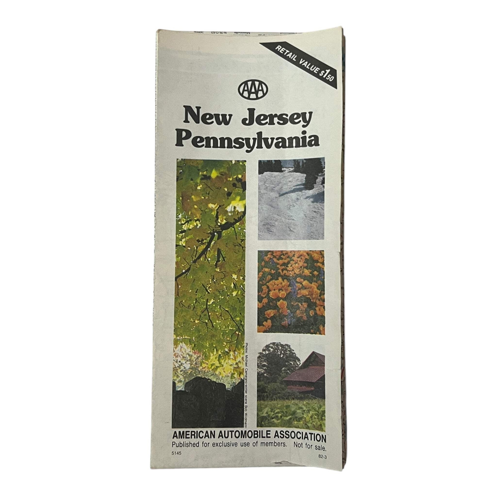 Map - AAA New Jersey / Pennsylvania