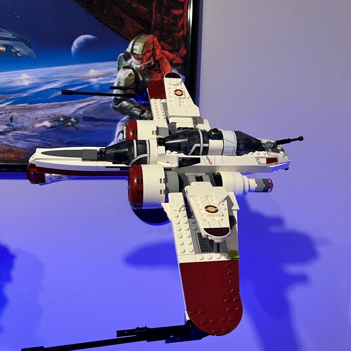 Custom Replacement Stickers for Star Wars ARC-170 Starfighter 75402