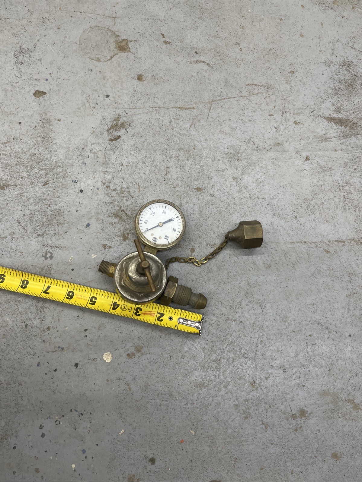 gas Gauge Valves regulator Vintage Cash Acme Ashcroft Norgren Fitting flow meter